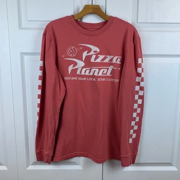 Disney Toy Story Pizza Planet long sleeve tee shirt - Picture 1 of 7